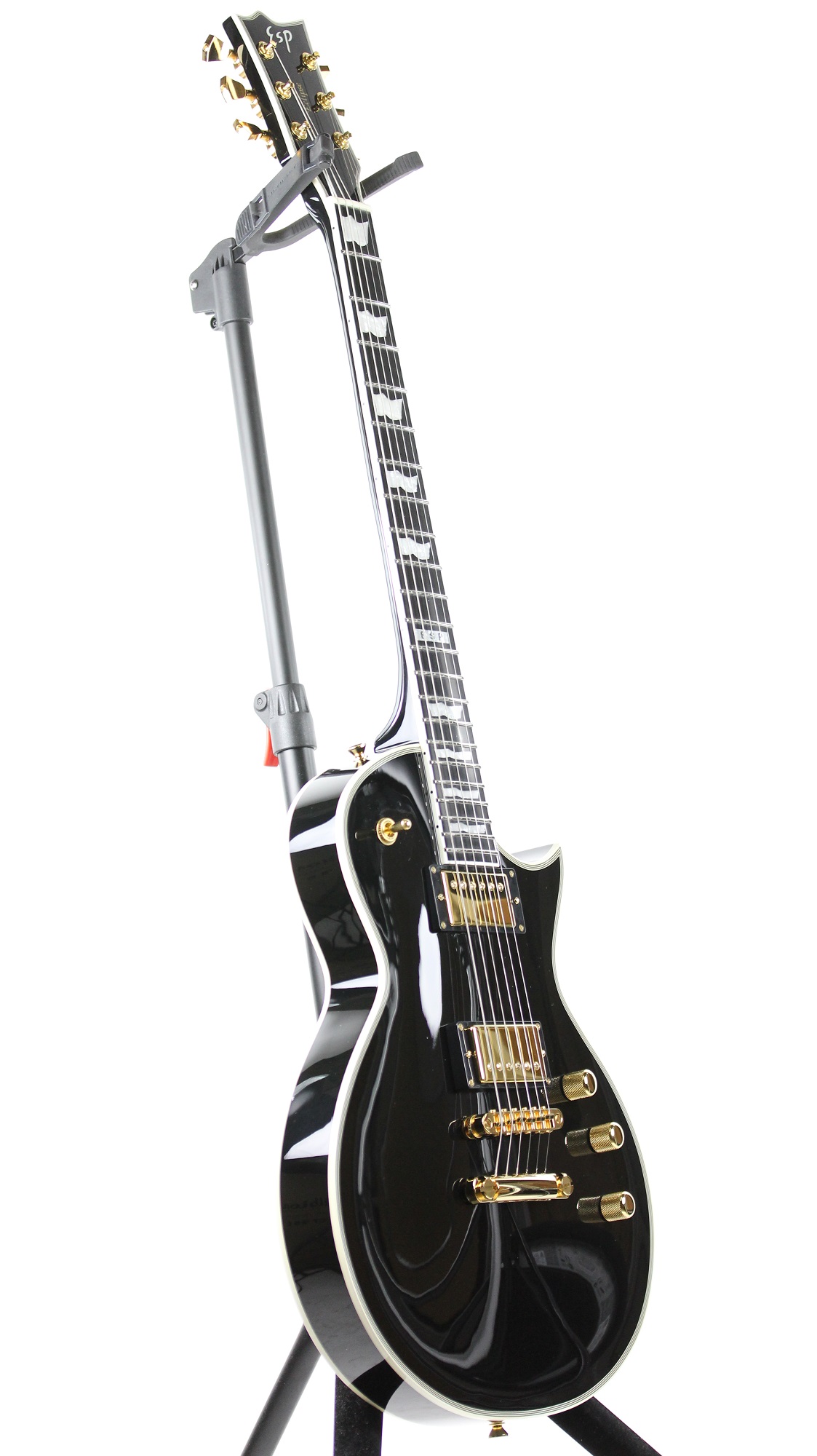 ESP EclipseII CTM FT DB Full Thickness Standard w/ Case Black Electric