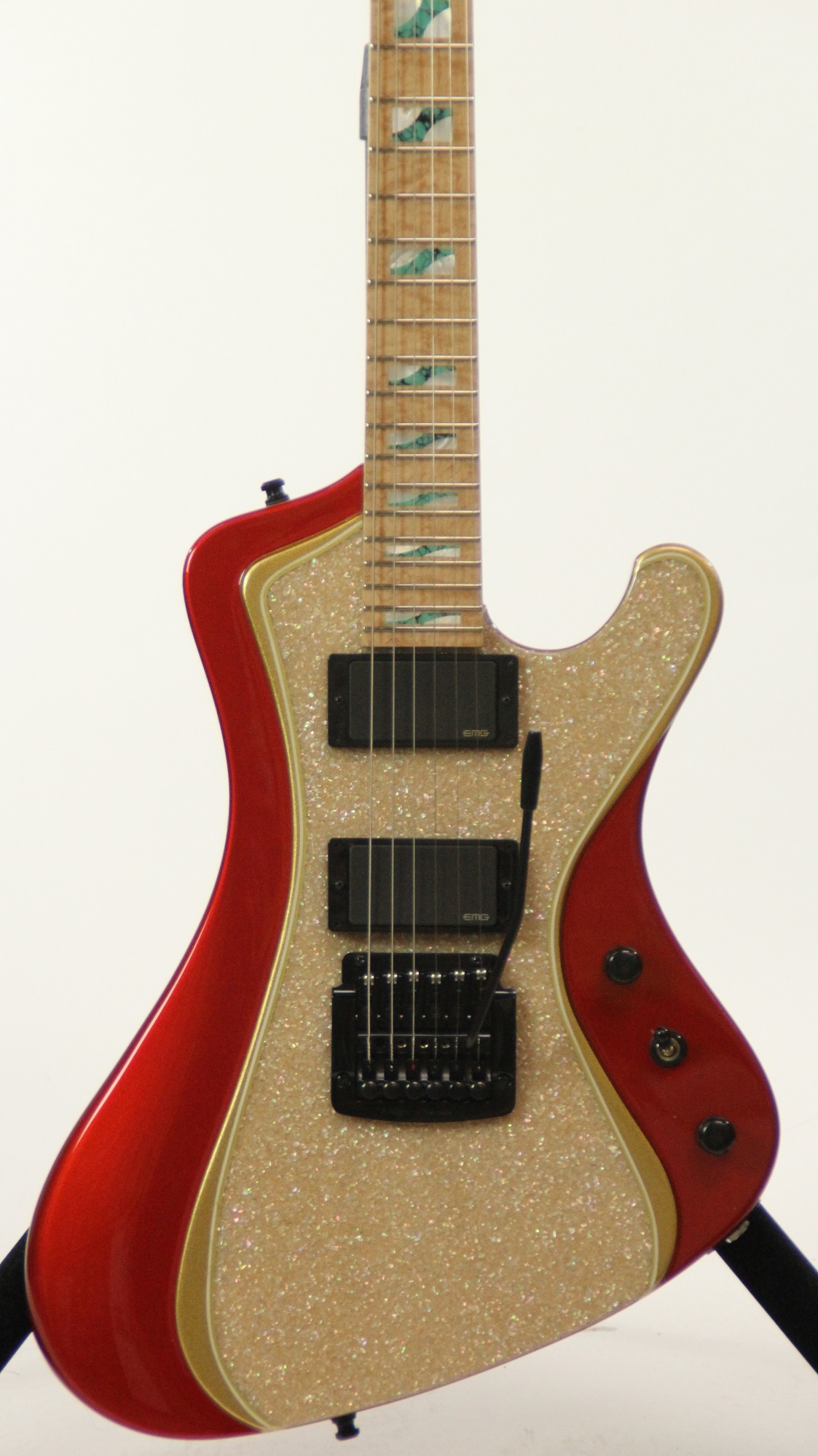 ESP Exhibition Limited Stream Custom Candy Apple Red Electric Guitar