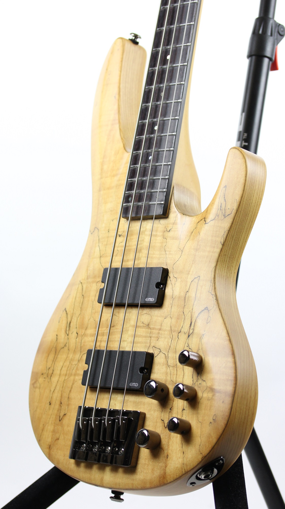 ESP LTD B414SM Spalted Maple Top Sample/Prototype Bass Guitar 6
