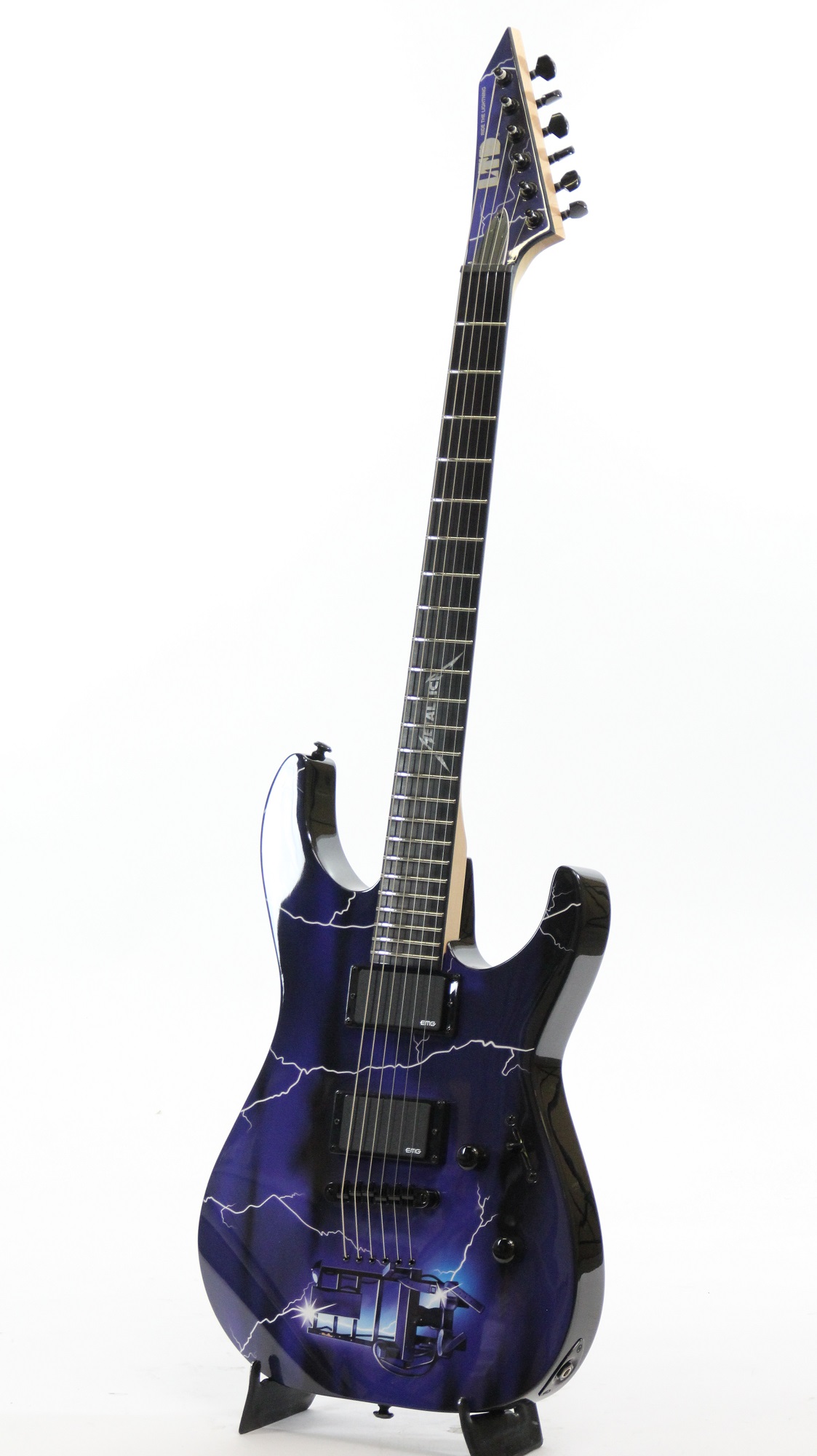 ESP LTD METALLICA RIDE THE LIGHTNING GRAPHIC SERIES GUITAR