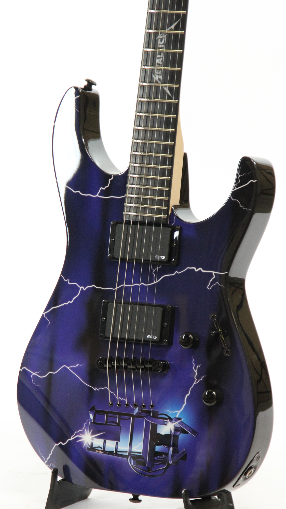 ESP LTD METALLICA RIDE THE LIGHTNING GRAPHIC SERIES GUITAR