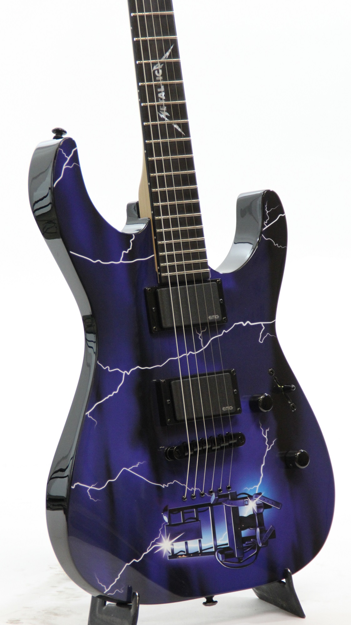 ESP LTD METALLICA RIDE THE LIGHTNING GRAPHIC SERIES GUITAR