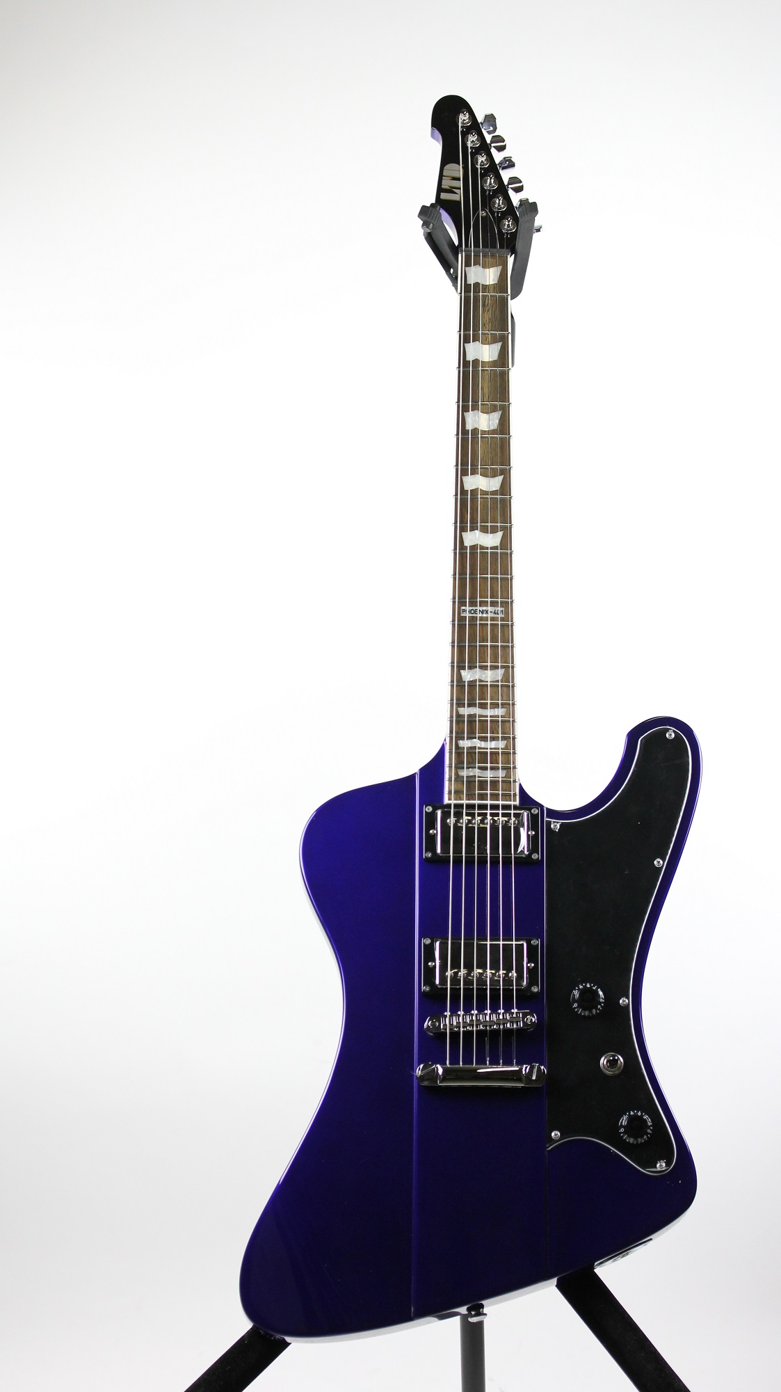 ESP LTD Phoenix401 Electric Blue Sample/Prototype Electric Guitar 6