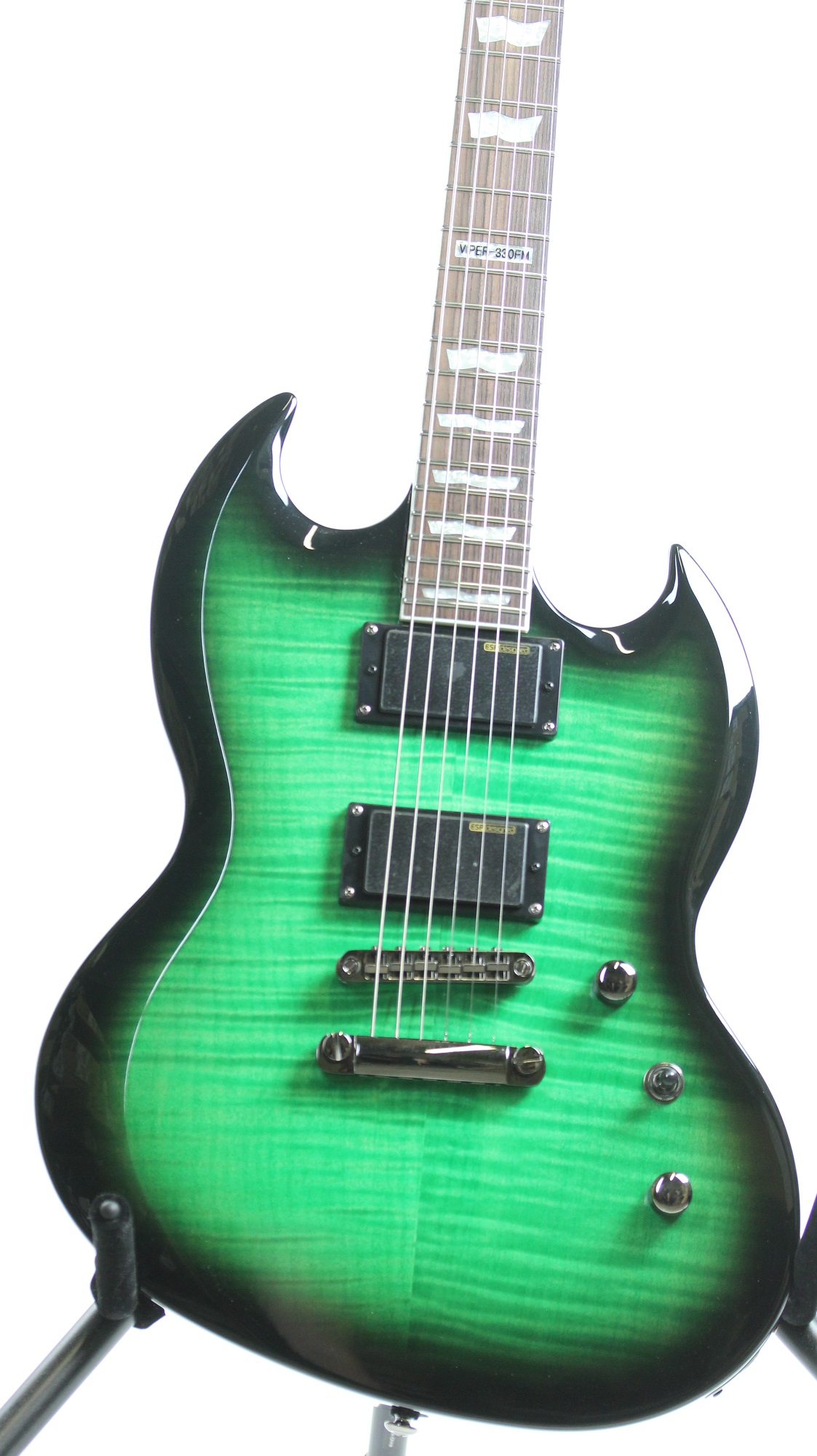 ESP LTD Viper330FM See Thru Green Sunburst Sample/Prototype Electric