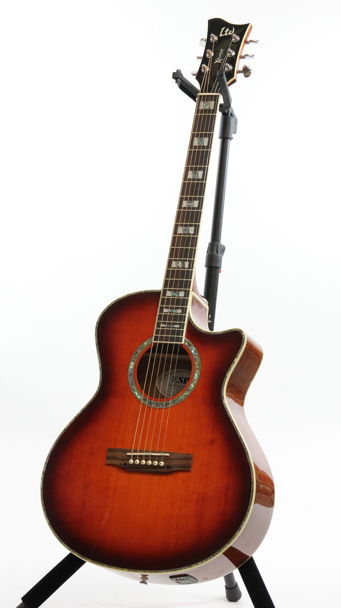 ESP LTD Xtone AC10E Tobacco Sunburst SamplePrototype Acoustic Guitar