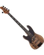 Schecter Model-T 5 String Exotic Lefty Bass Black Limba, 2837