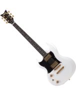 Schecter ZV-H6LLYW66D Zacky Vengeance S-II Lefty Guitar Gloss White, 544