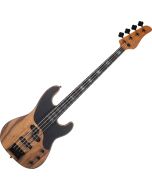 Schecter Model-T 4 String Exotic Black Limba Bass, 2832