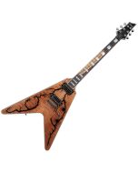 Schecter V-1 Electro Resin Guitar Gloss Natural, 604