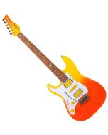 Schecter Tori Ruffin Freak Juice Burst Traditional Lefty Guitar, 2300