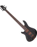 Schecter CB-5 Charles Berthoud Lefty Bass See Thru Black Satin, 2874
