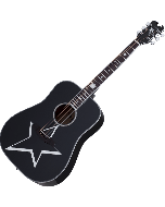 Schecter Robert Smith RS-1000 Busker Acoustic Guitar Gloss Black, 283