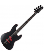 ESP LTD Frank Bello FB-J4 Signature Electric Bass Black Satin, LFBJ4BLKS