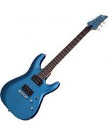 Schecter C-6 Deluxe Electric Guitar Satin Metallic Light Blue, 431