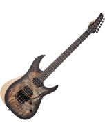 Schecter Reaper-6 FR Electric Guitar in Satin Charcoal Burst, 1503