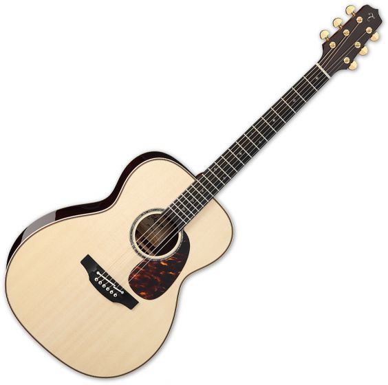 Takamine EF7M-LS OM Body Acoustic Guitar Natural, TAKEF7MLS