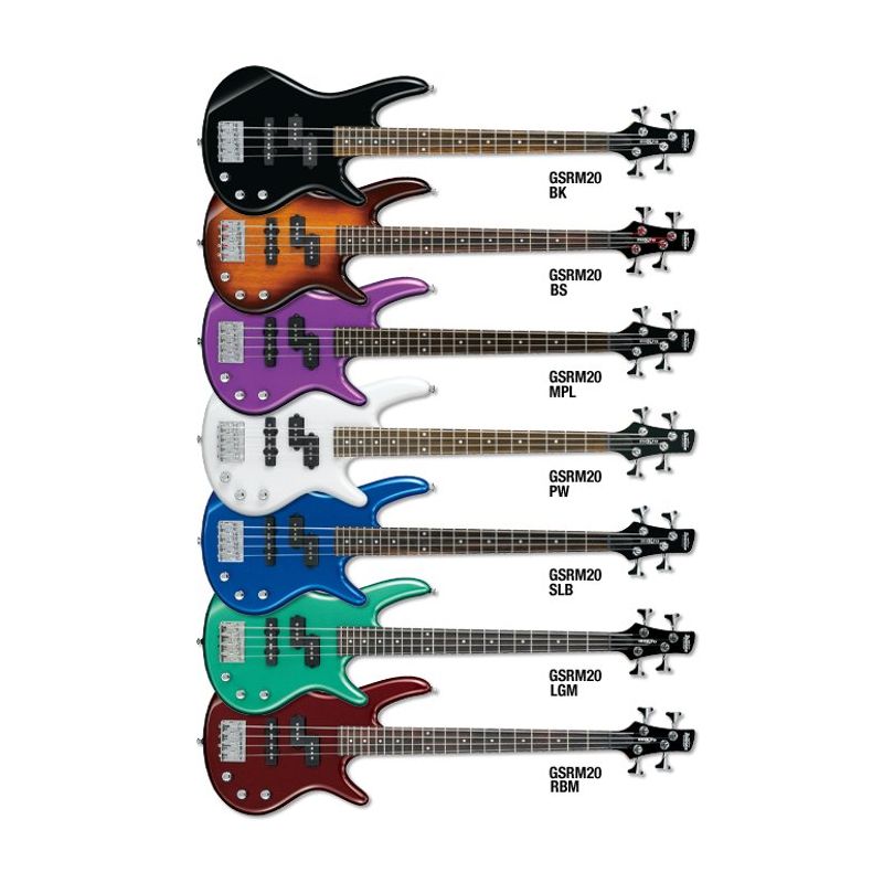 Ibanez GSRM20MPL miKro Series Electric Bass in Metallic Purple Finish