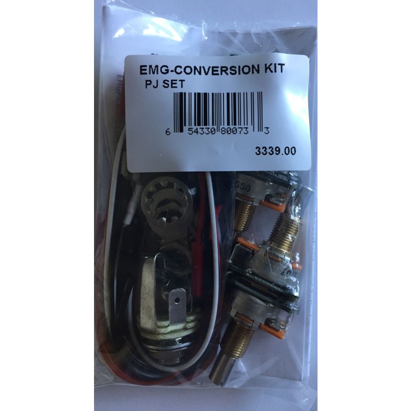 EMG PJ Kit Solderless Conversion Wiring Pickup Set