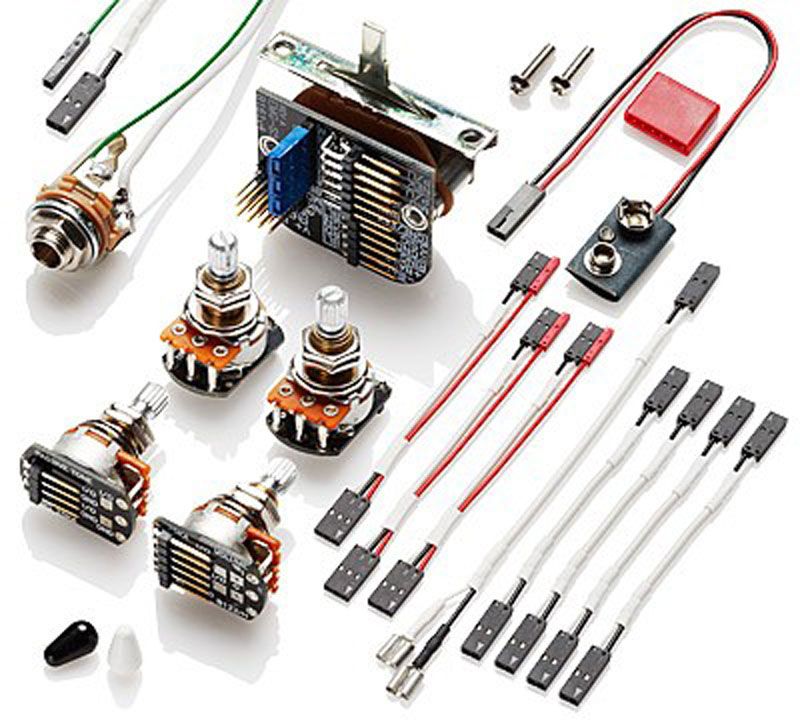 EMG 3 Pickup Conversion Wiring Kit Solderless