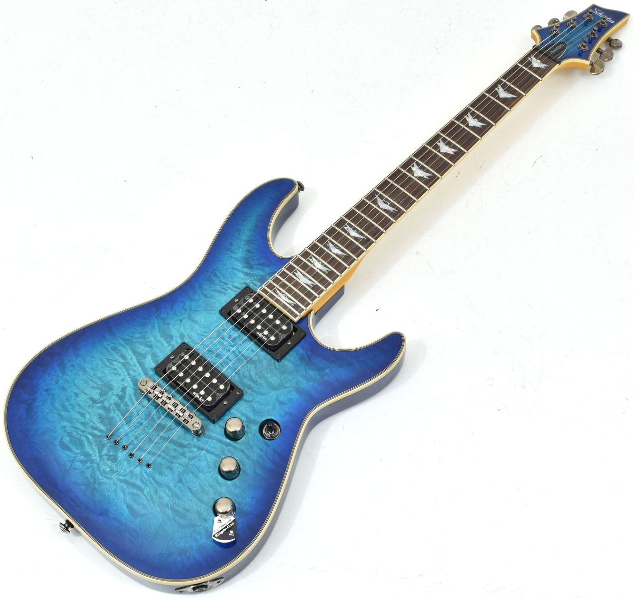 Schecter Omen Extreme-6 Electric Guitar Ocean Blue Burst B Schecter Omen Extreme-6 Electric Guitar Ocean Blue Burst B