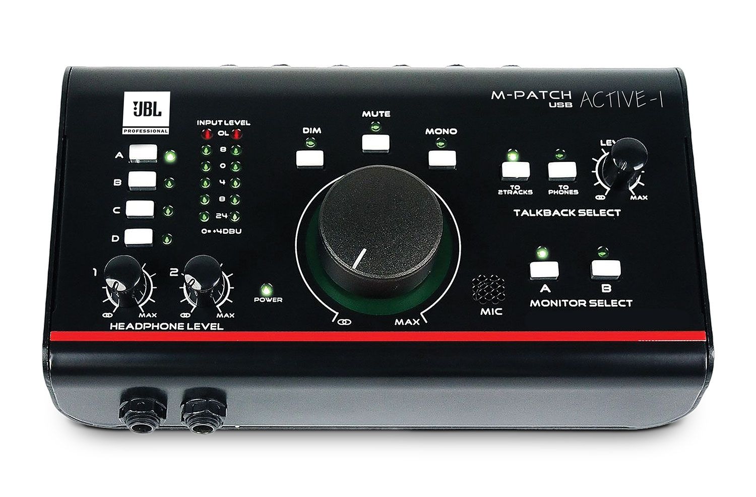 JBL MPatch Active1 Precision Monitor Control Plus Studio Talkback and