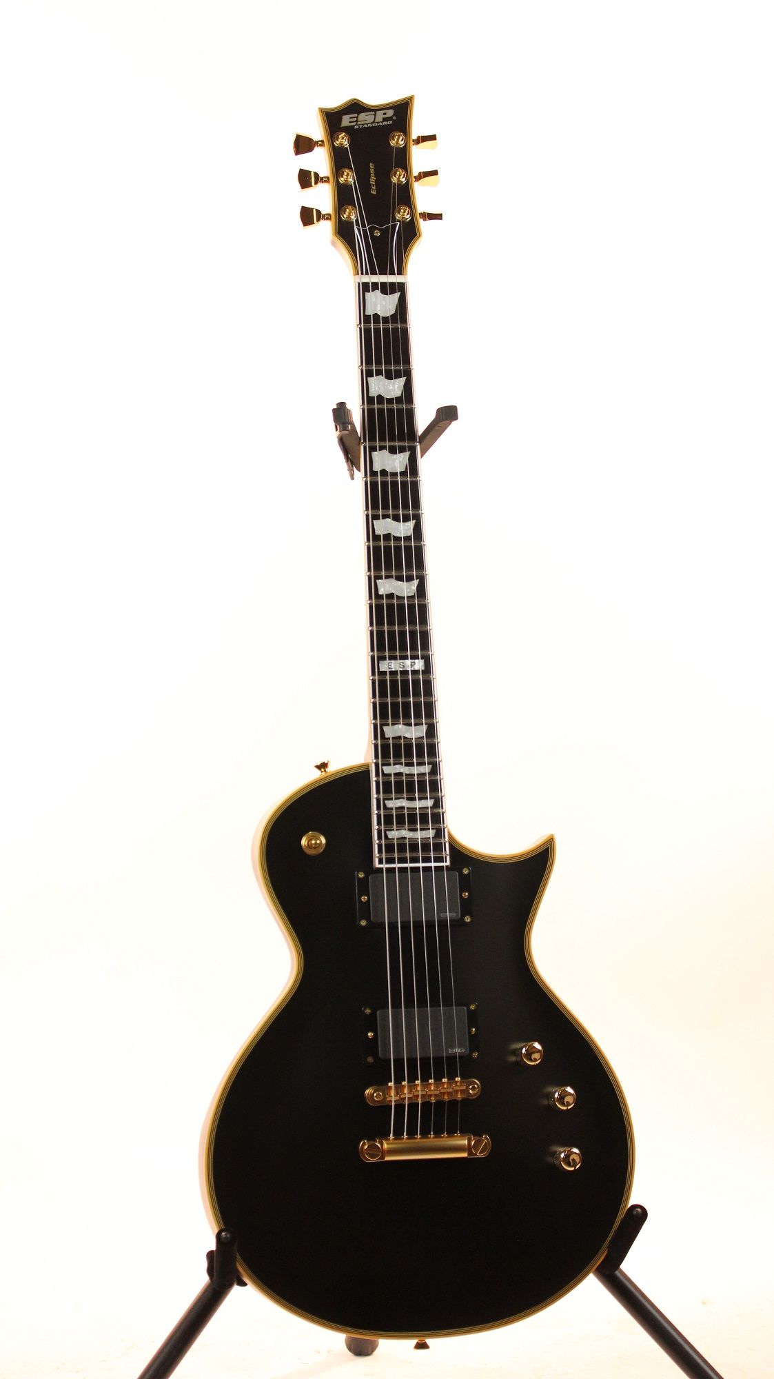 ESP Eclipse-II VB w/ Case Vintage Black Electric Guitar