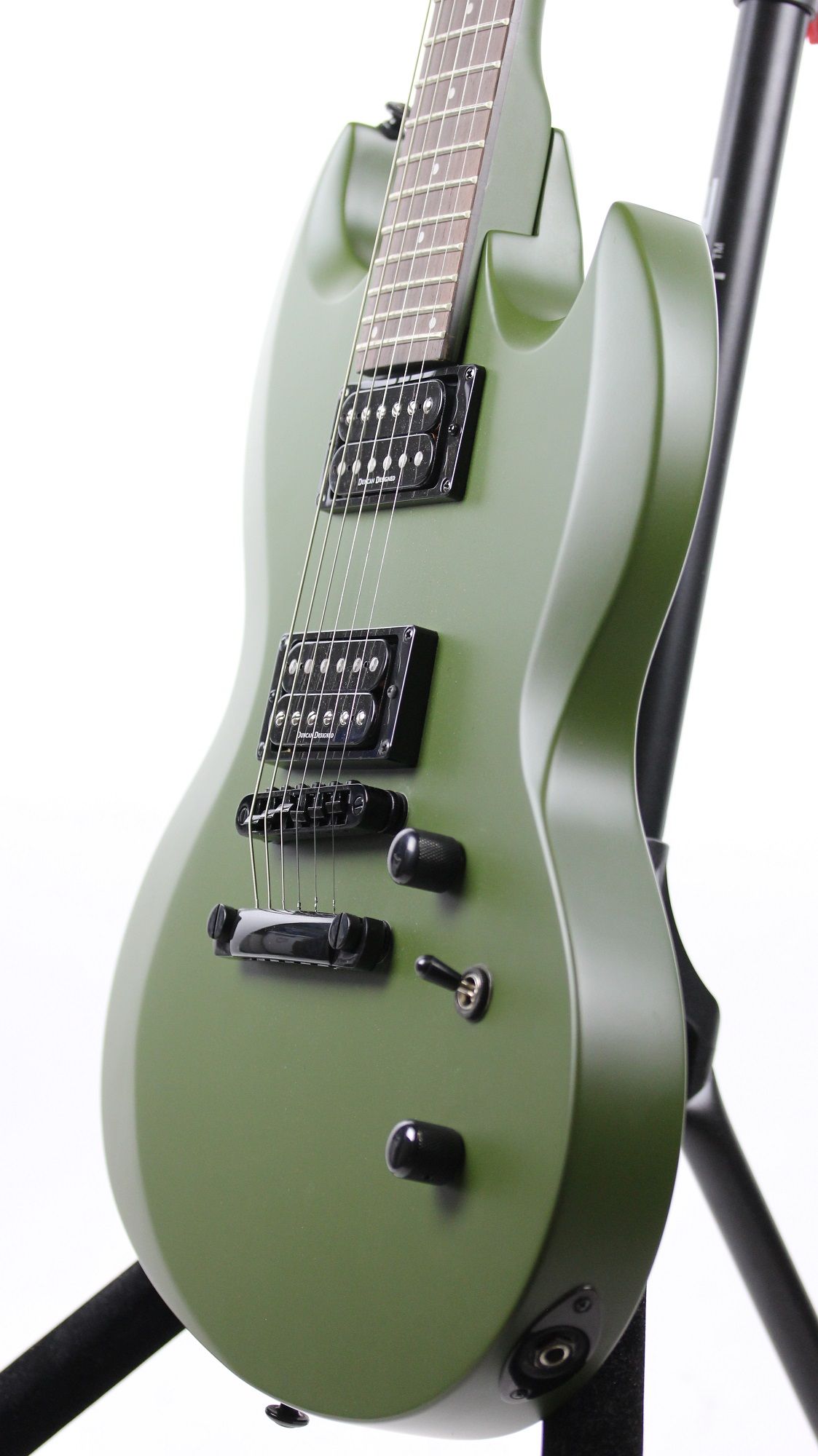 ESP LTD Viper100 Green Satin Sample/Prototype Electric Guitar Rare...