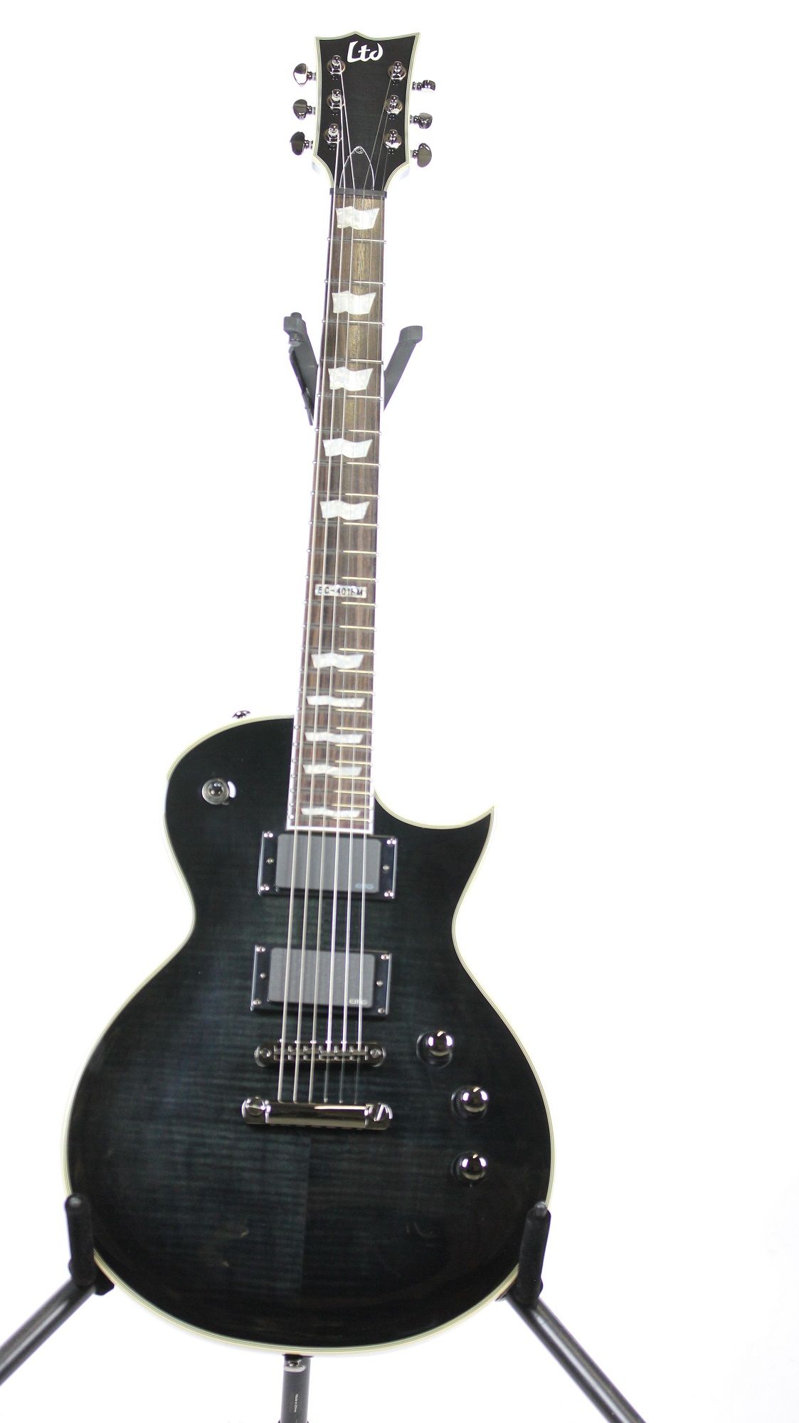 ESP LTD EC 401FM See Thru Black Sunburst Sample Prototype Electric Guitar