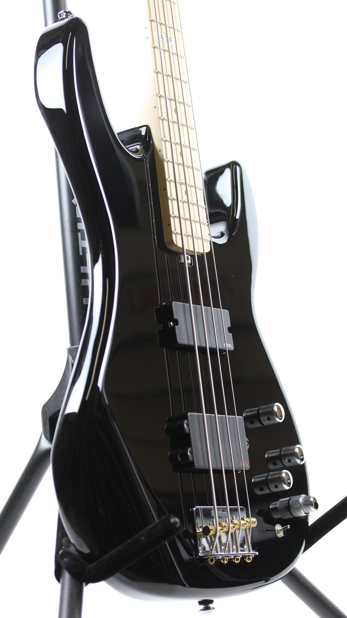 ESP LTD Surveyor 4 BLK Maple Sample/Prototype Bass Guitar