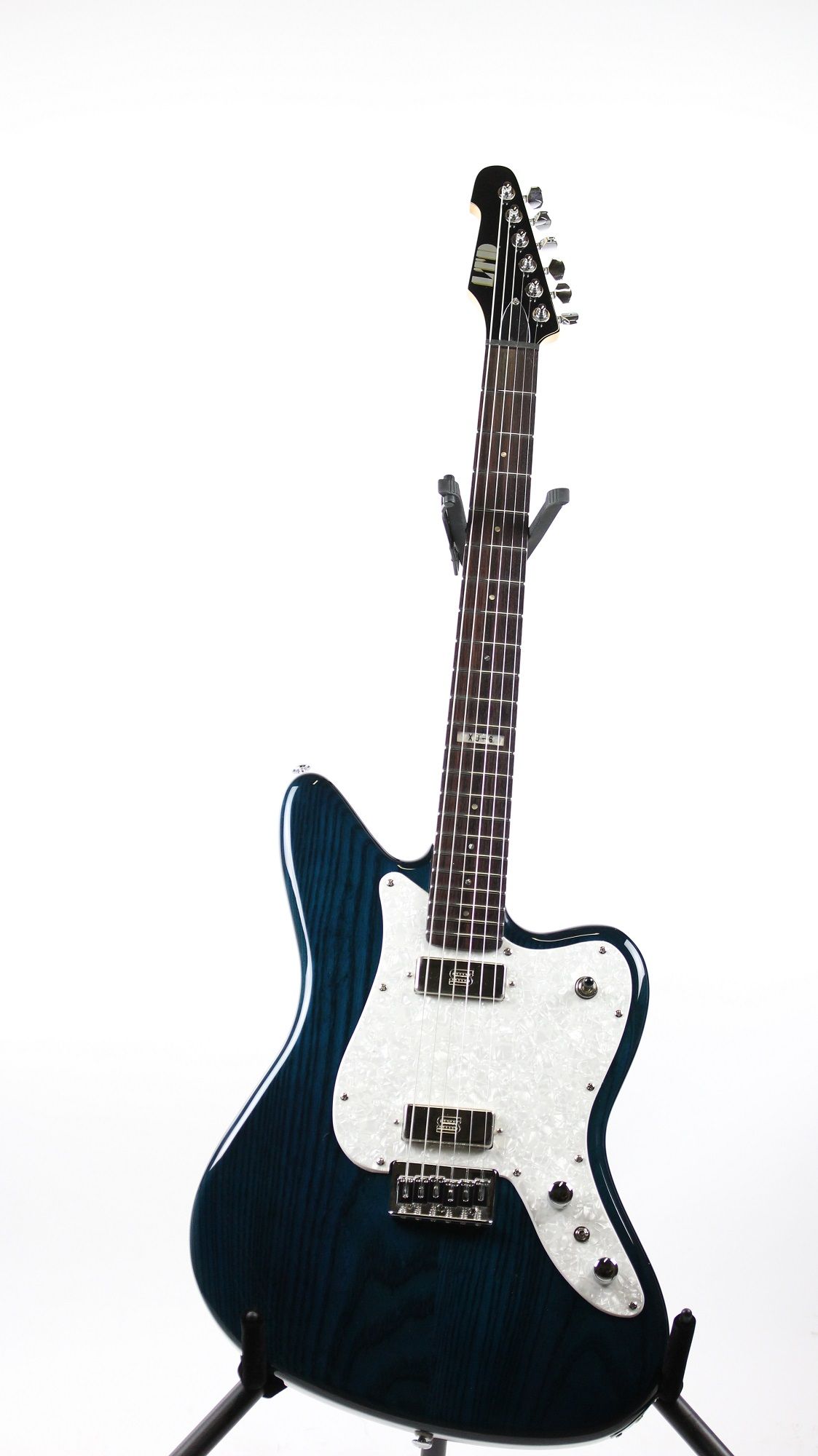 ESP LTD XJ-6 See Thru Blue Sample/Prototype Electric Guitar