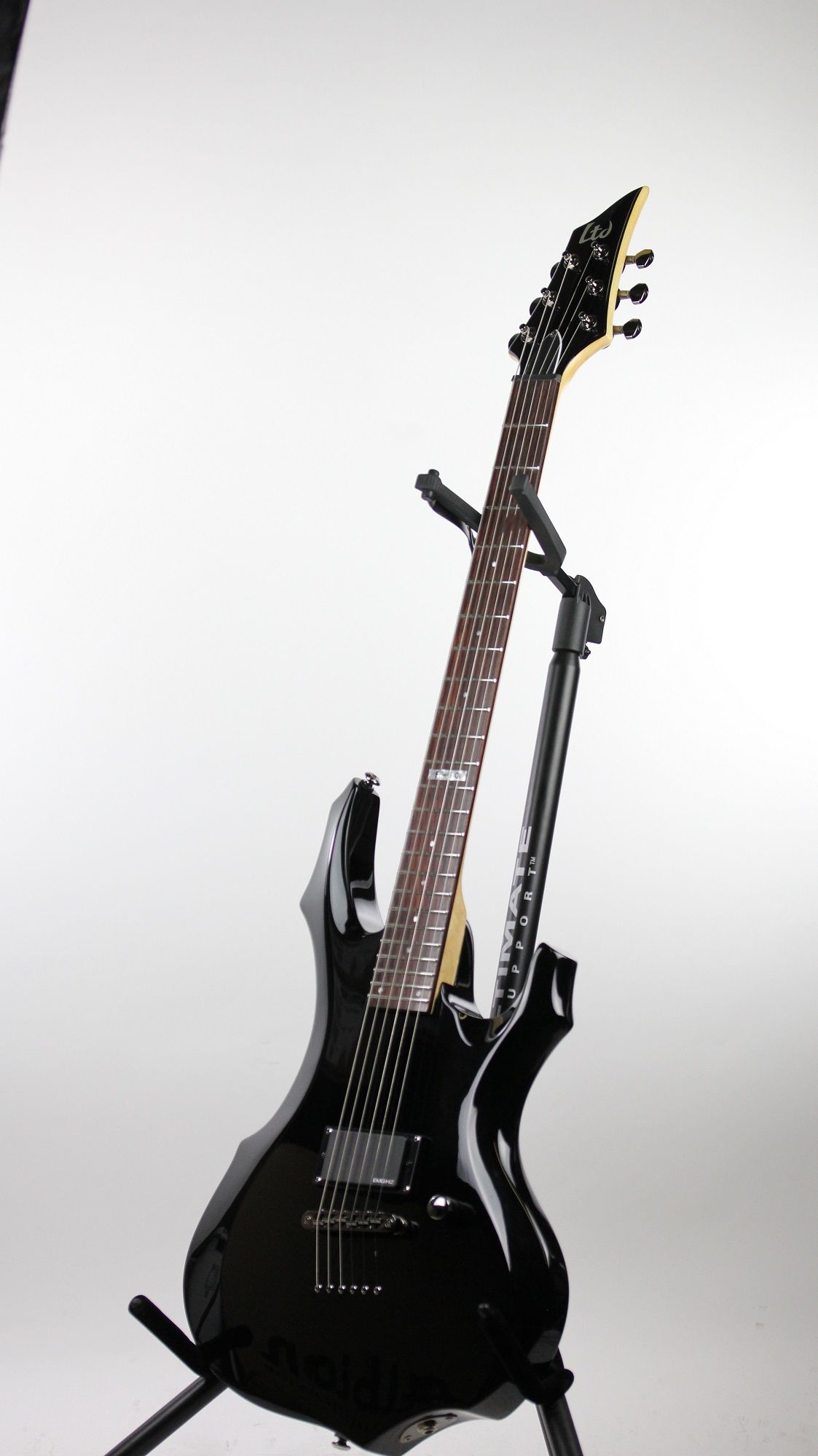 ESP LTD F50 Black Electric Guitar Sample/Prototype Rare Bridge PU...