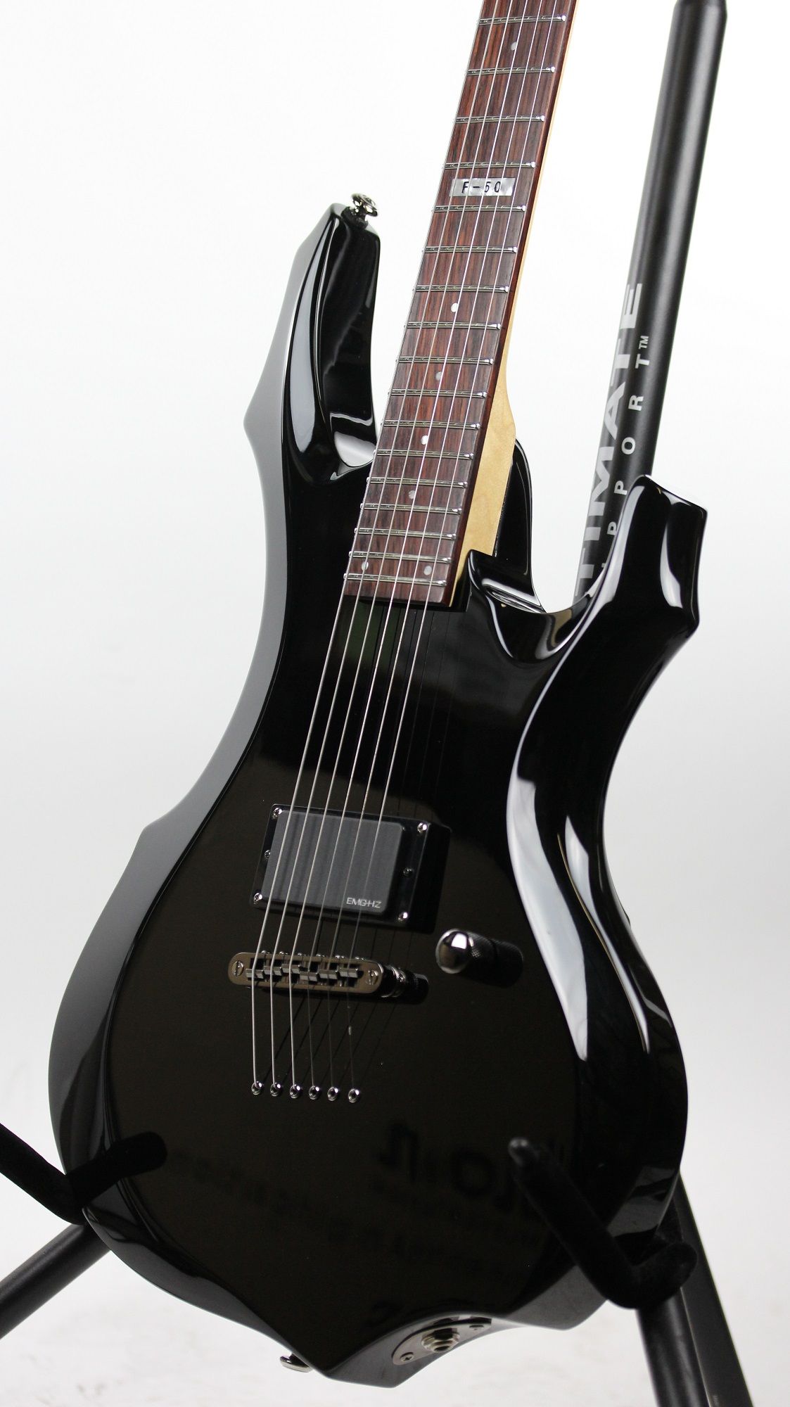 ESP LTD F50 Black Electric Guitar Sample/Prototype Rare Bridge PU...
