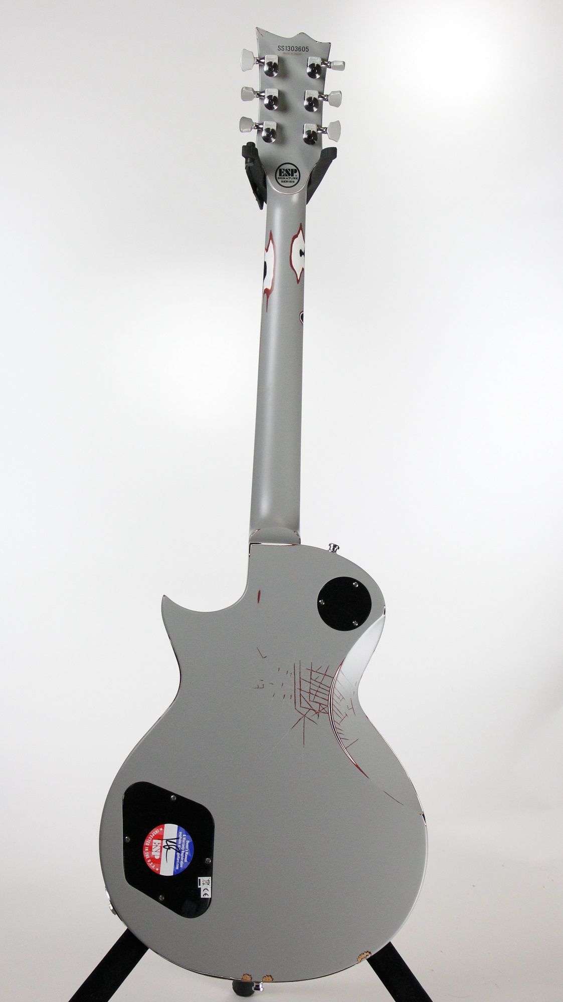 ESP James Hetfield Aged Primer Grey Truckster w/ Case