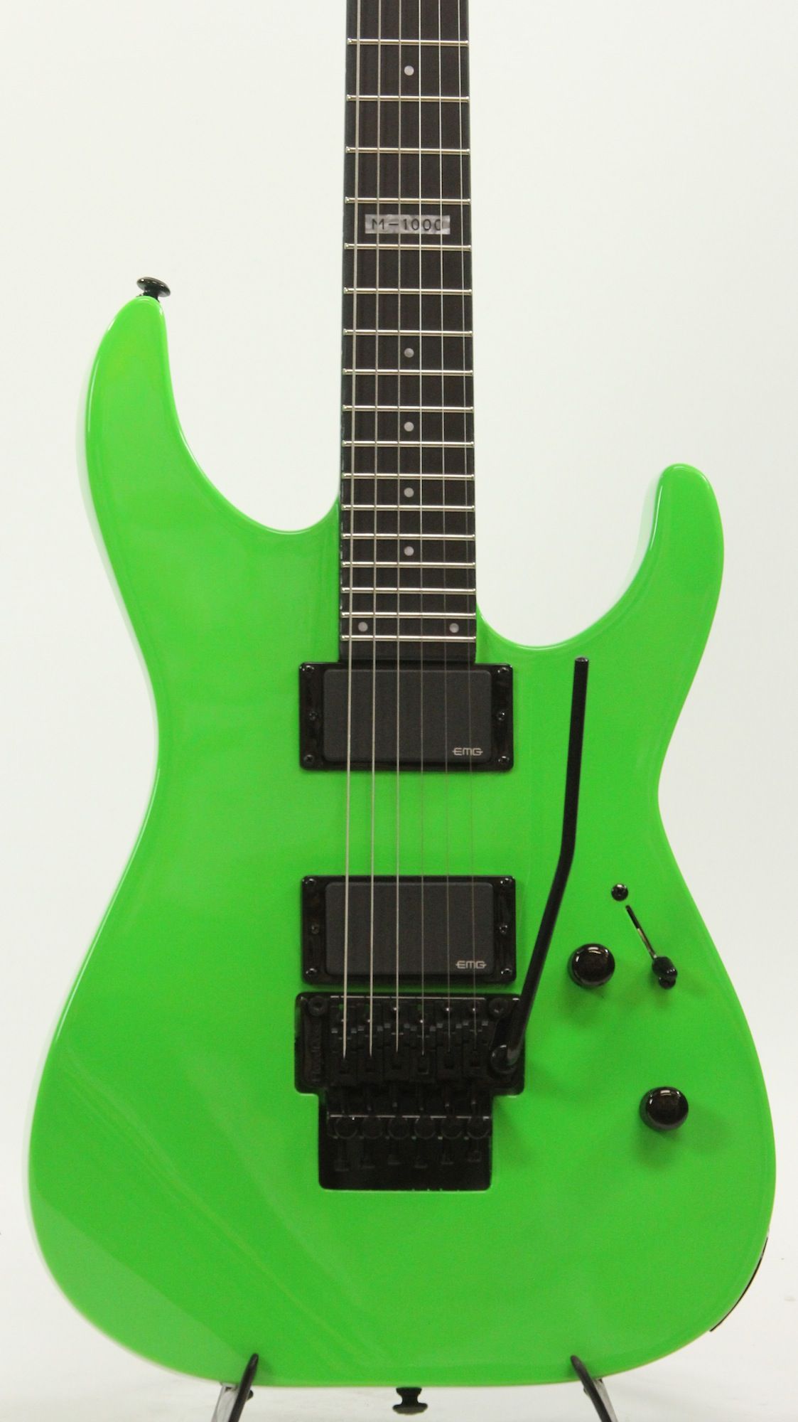 ESP LTD M-1000 NG Neon Green Electric Guitar