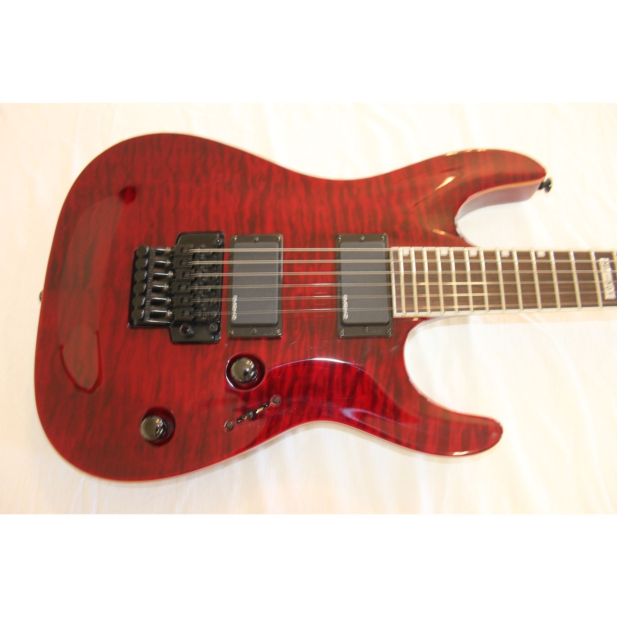 ESP LTD MH-301 See Thru Black Cherry Electric Guitar Sample