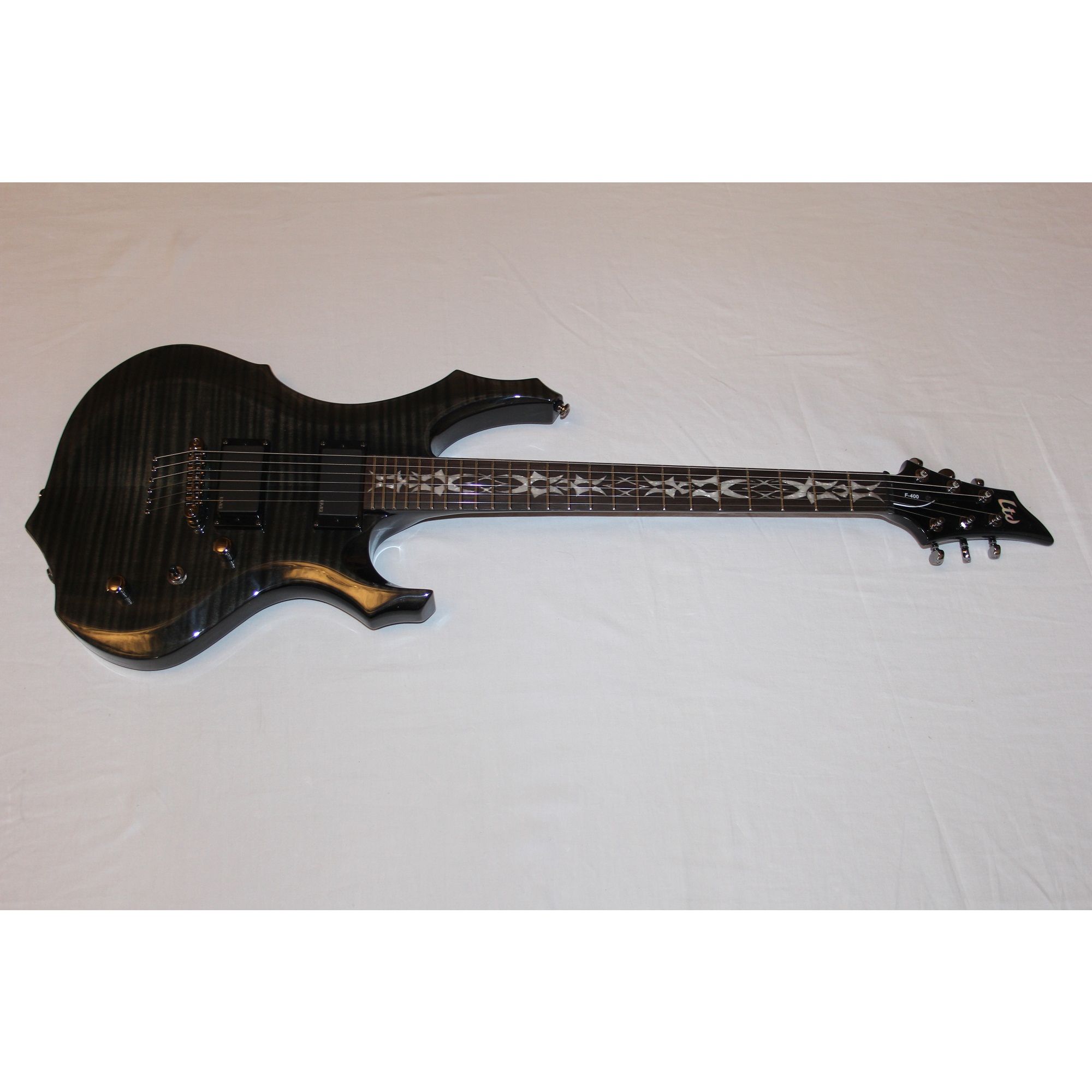 ESP LTD F-400FM See Thru Black 2005 – Chicago Music Exchange