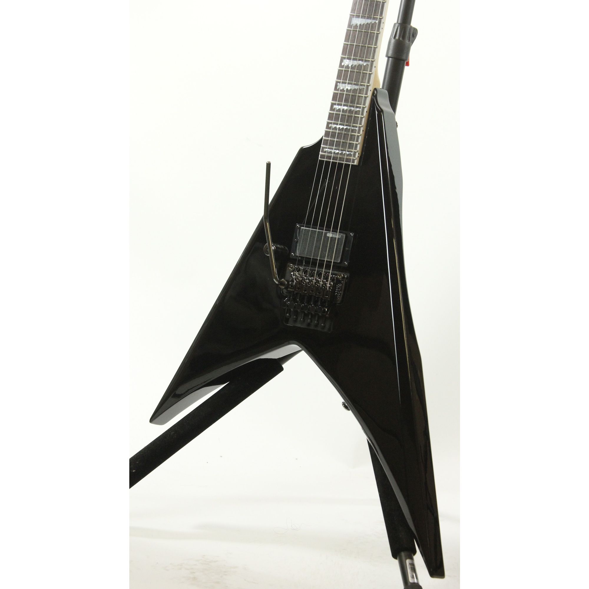 ESP LTD ALEXI-200 Black Electric Guitar Left Handed