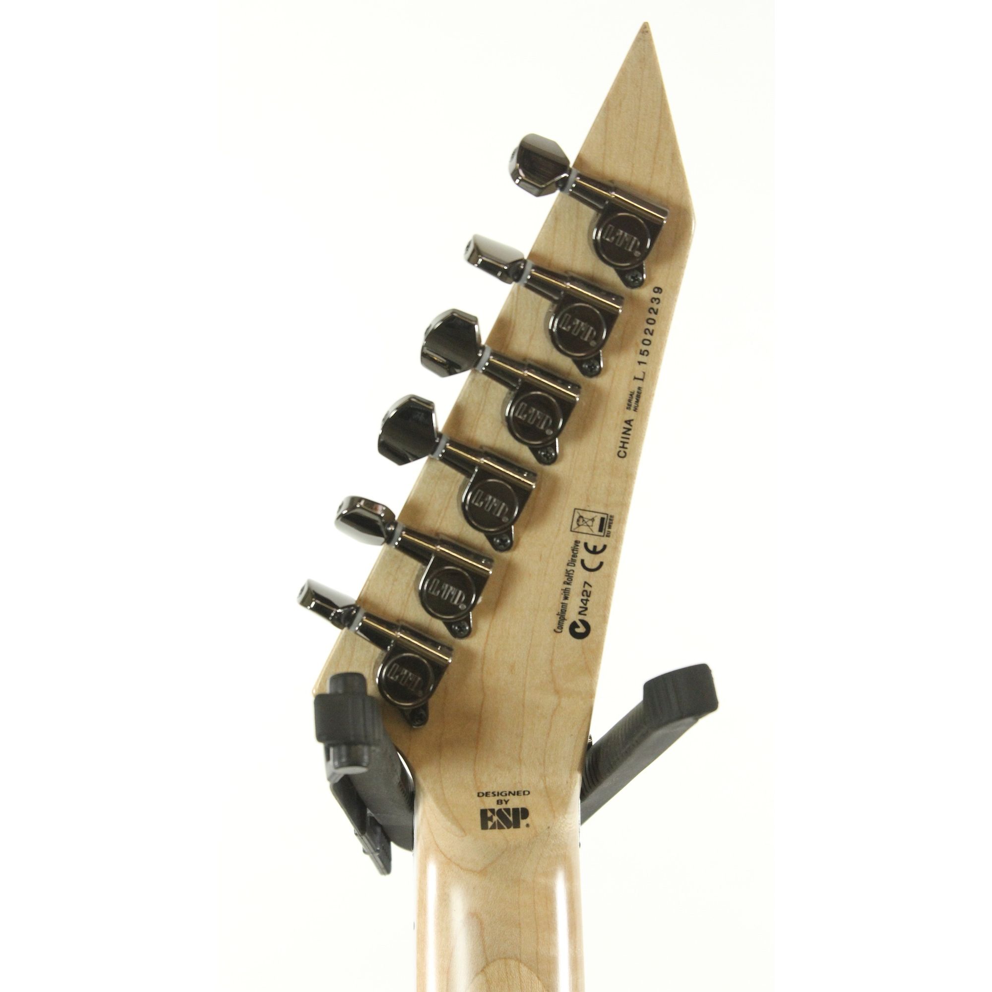 ESP LTD ALEXI-200 Black Electric Guitar Left Handed