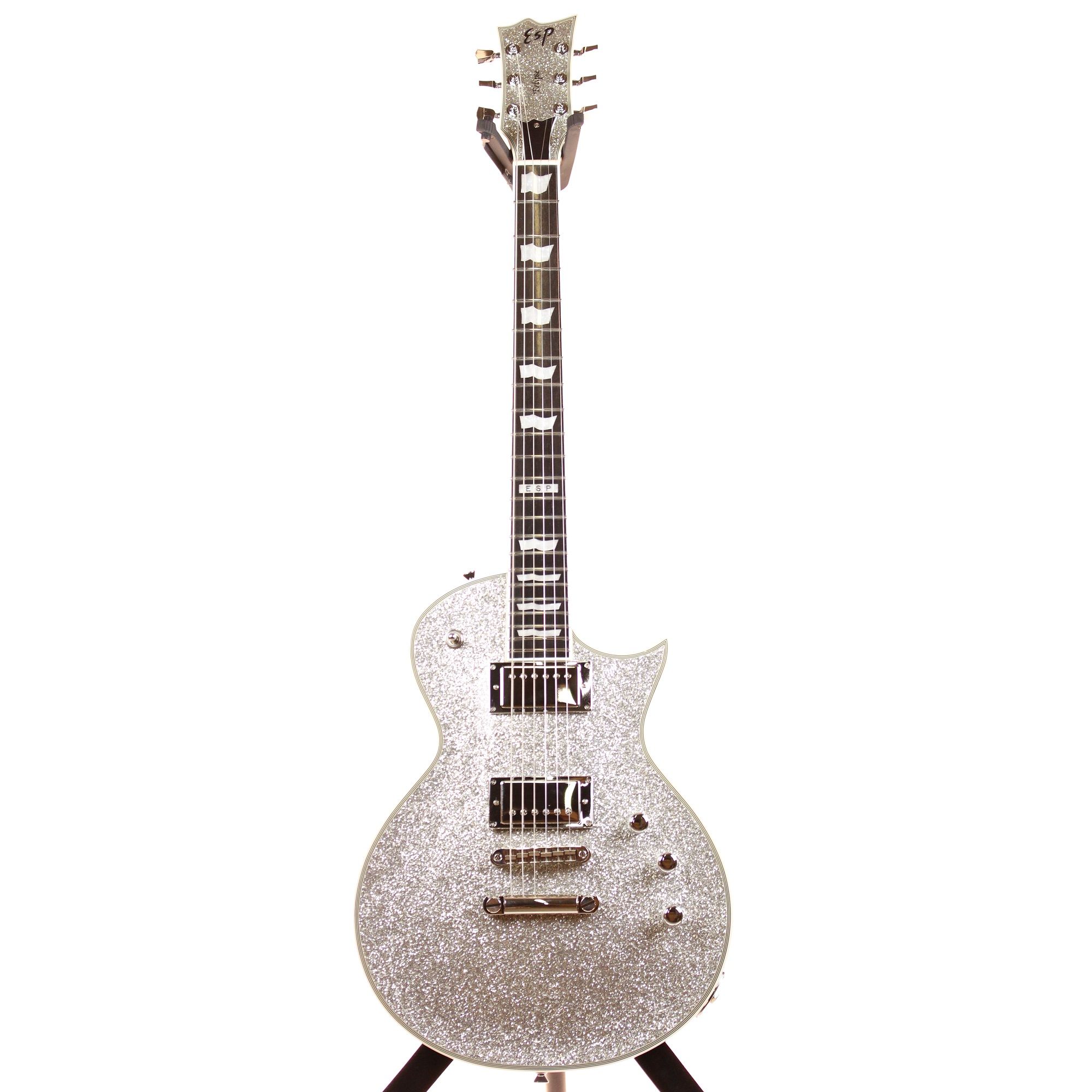ESP Eclipse-II Silver Sparkle w/ Duncans and case Electric Guitar