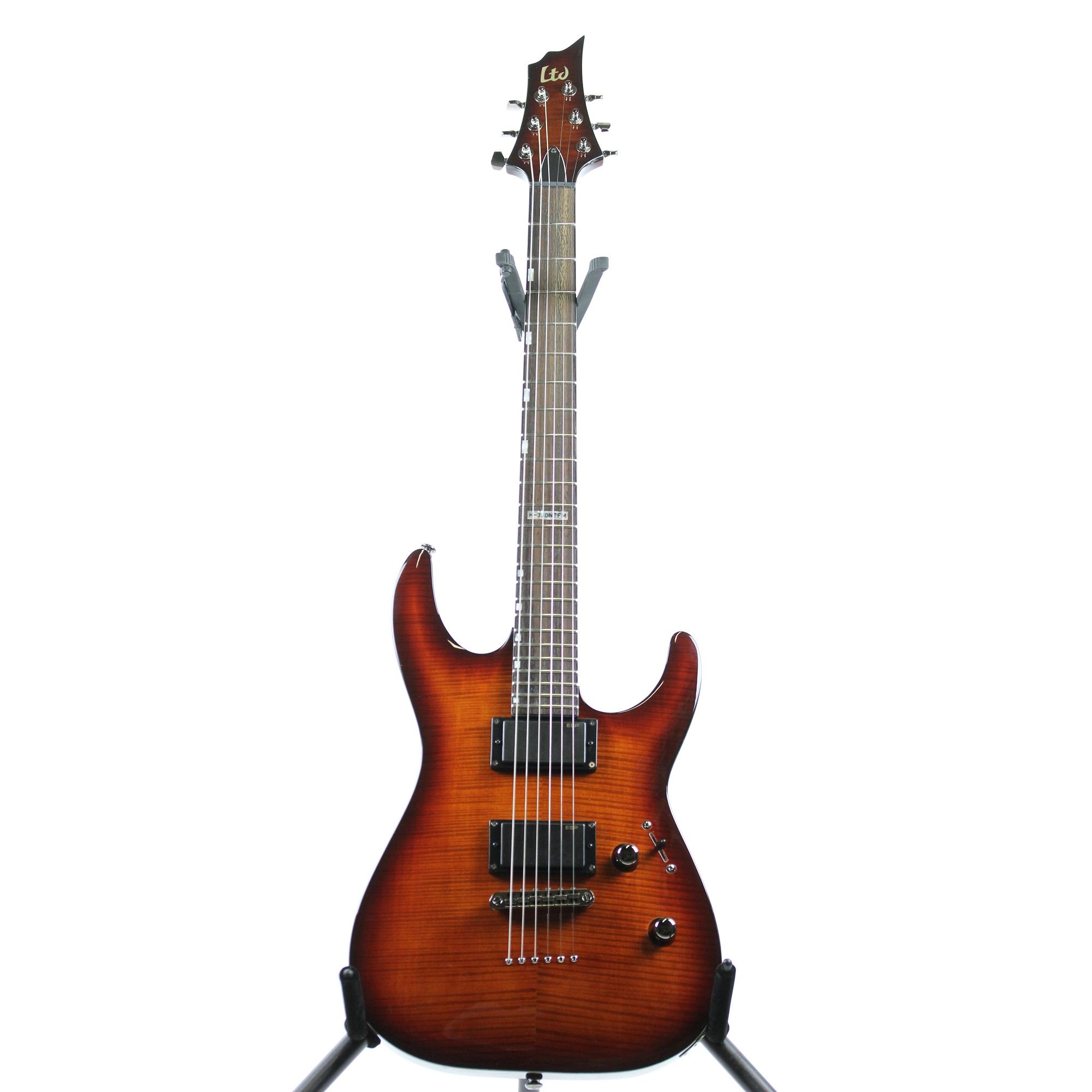 ESP LTD H 330FM NT Dark Brown Sunburst Sample Prototype Electric Guitar