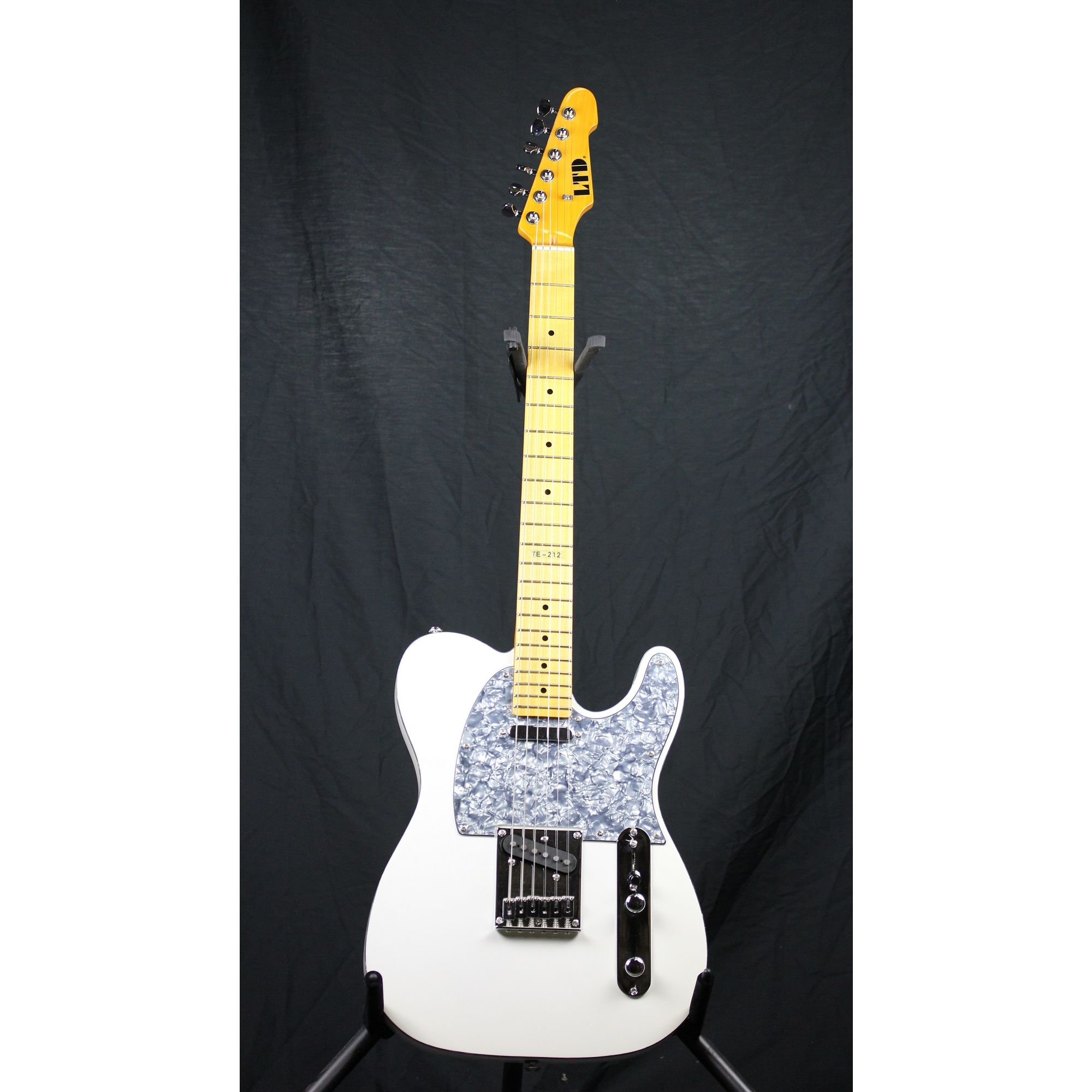 ESP LTD TE 212 SS Rare Pearl White Sample Prototype Electric Guitar