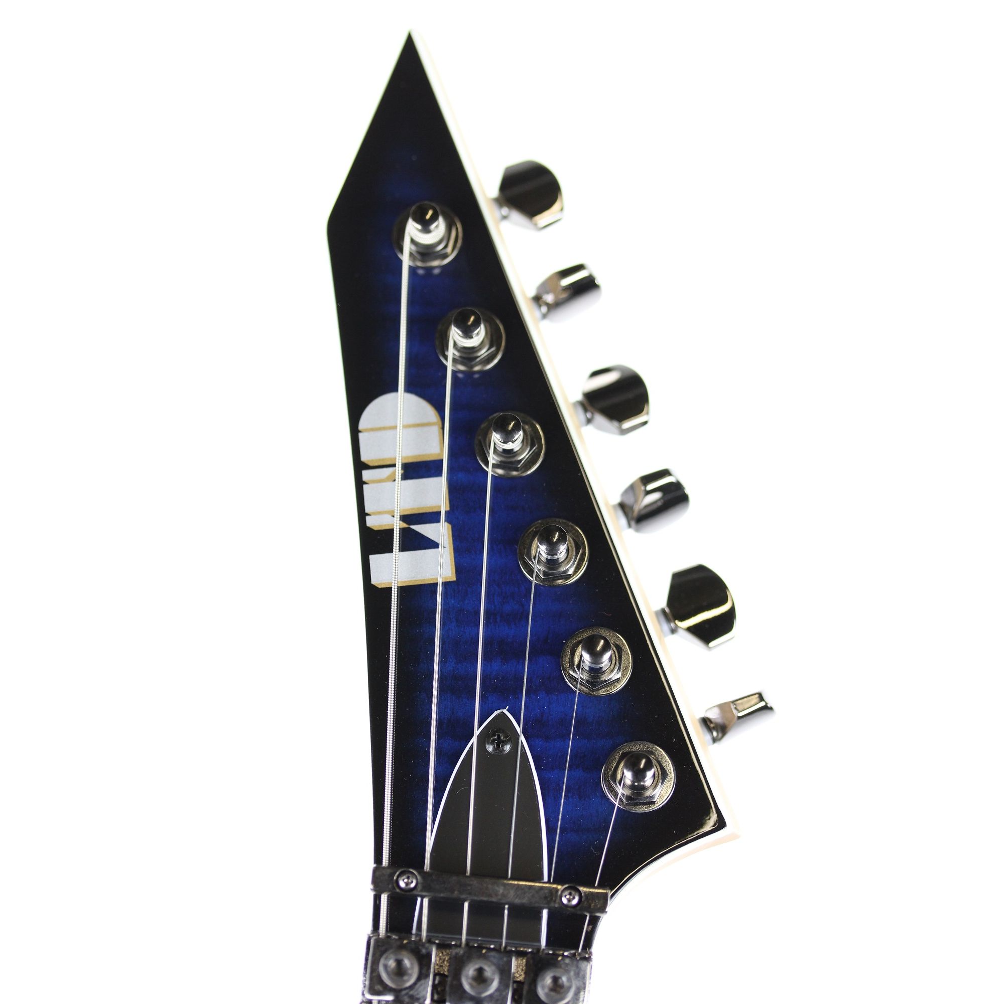 ESP LTD M-330R Rosewood See Thru Blue Sunburst Sample