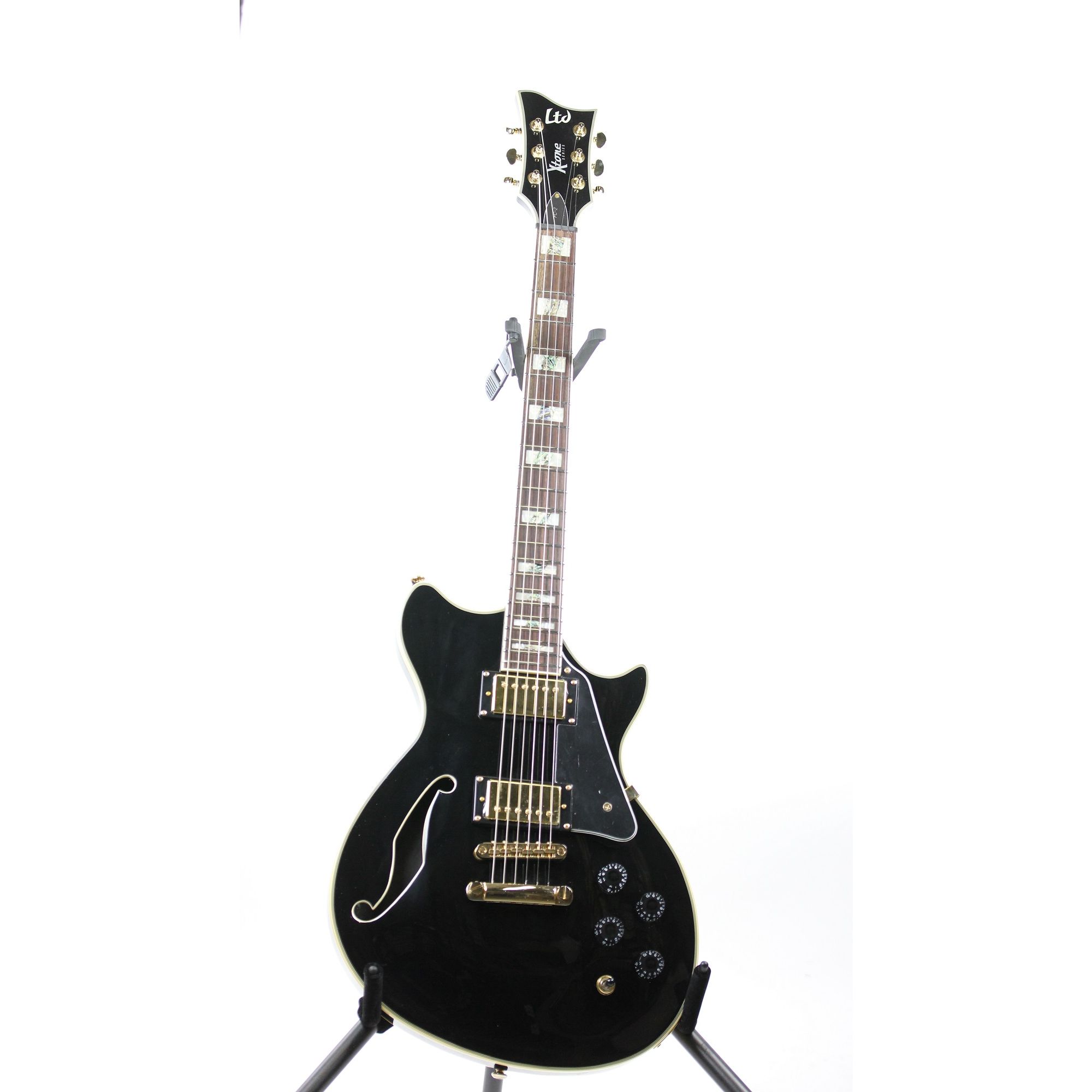 ESP LTD XTone PC 2 BLK Black Electric Guitar Sample Prototype