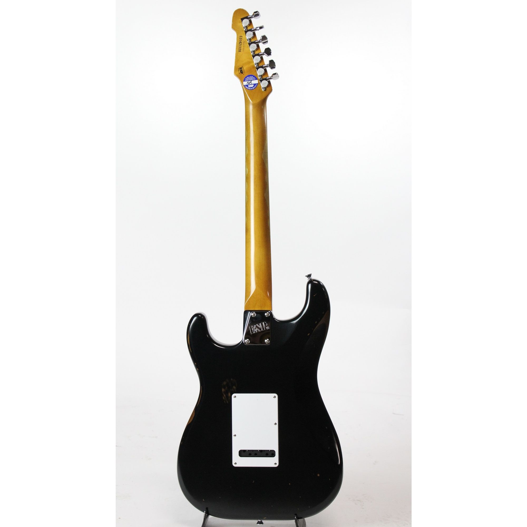 ESP E-II Vintage Plus BLK Black Electric Guitar w/ Case