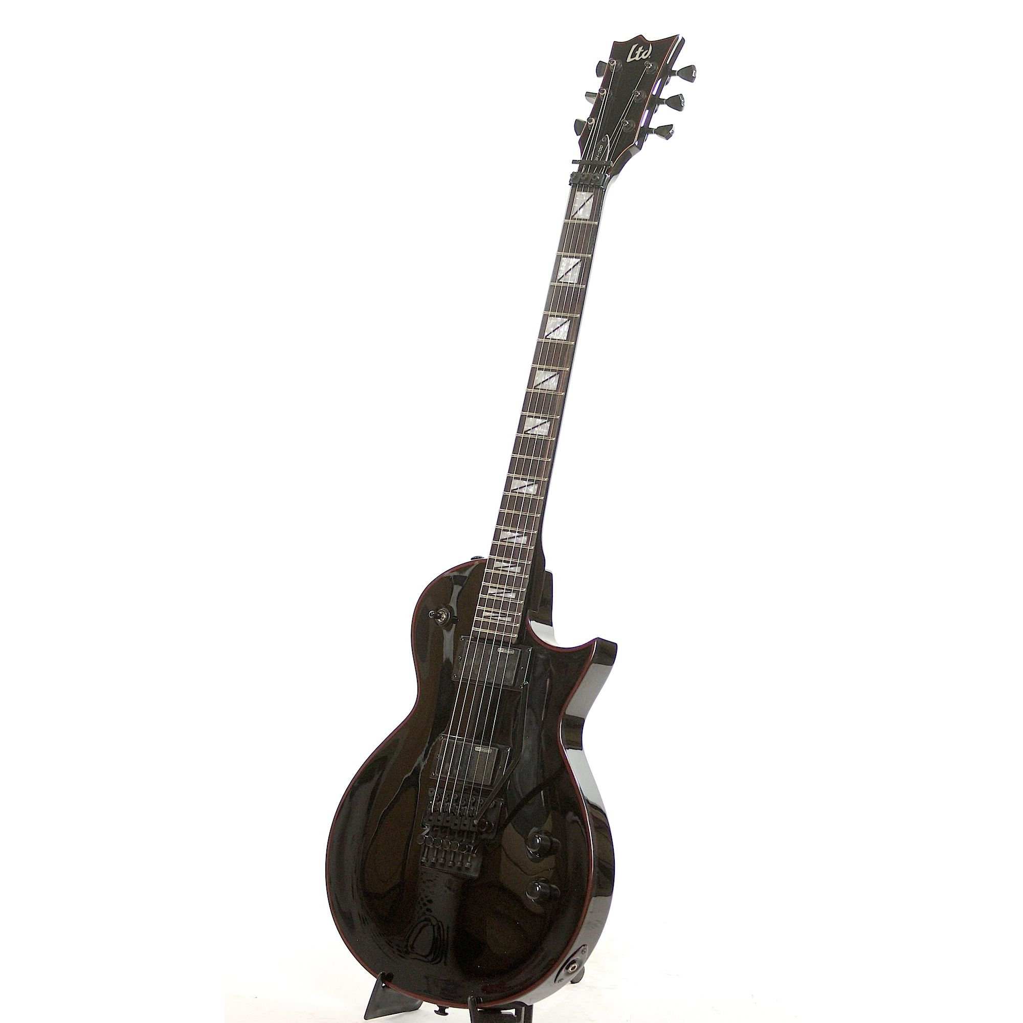 ESP LTD GH-200 BLK Gary Holt Slayer Black Electric Guitar