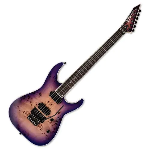 ESP LTD M-1000 Electric Guitar Purple Natural Burst, LM1000BPPRNB