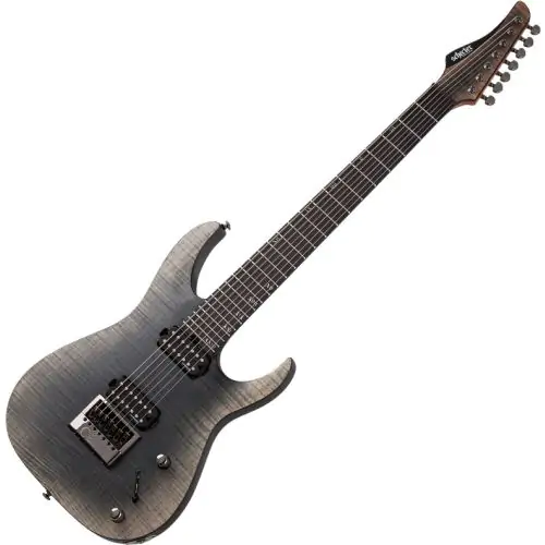 Schecter Banshee Mach-7 Evertune Electric Guitar Fallout Burst, SCHECTER1415