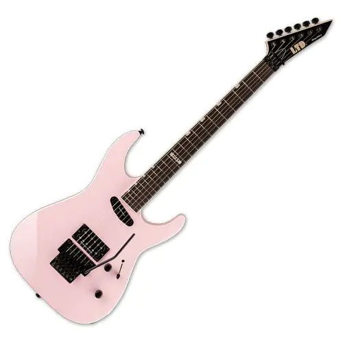 ESP LTD Mirage Deluxe '87 Electric Guitar Pearl Pink, LMIRAGEDX87PP