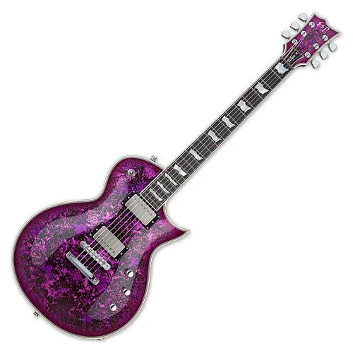 ESP Eclipse Custom Electric Guitar Purple Peel, EECCTMPURPPL