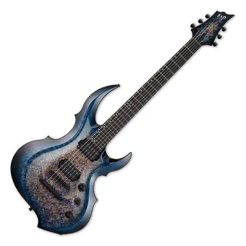ESP FRX CTM Electric Guitar Blue Black Burst, EFRXCTMNTBMBLUBLKB